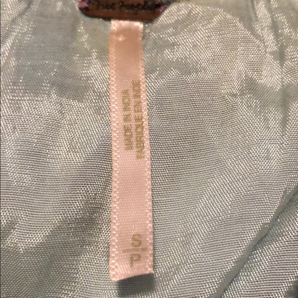 💕Free People - NWOT Pleated Mini Tent Dress (S) - Picture 6 of 8